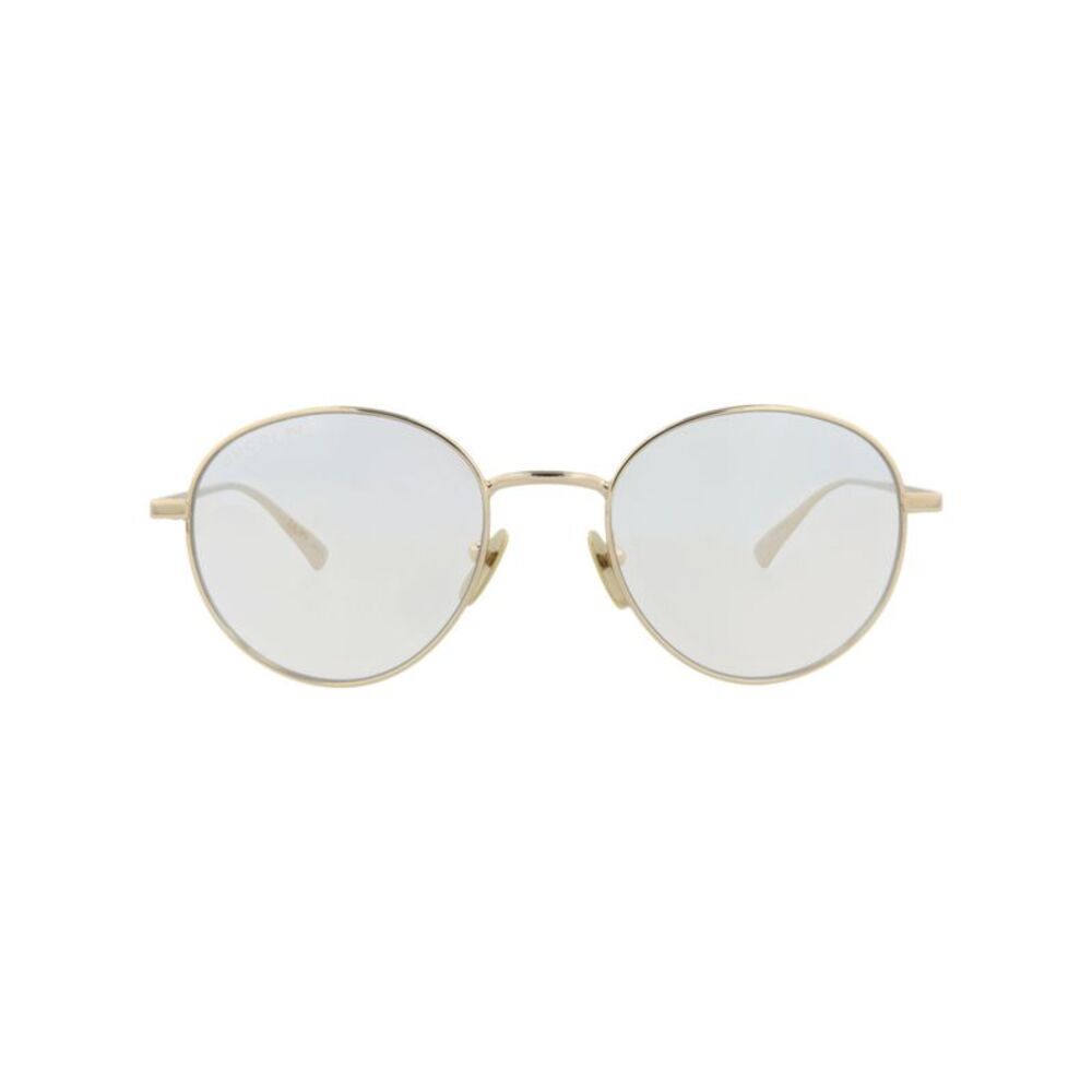 Gucci Round-Frame Metal Sunglasses Gold Mens